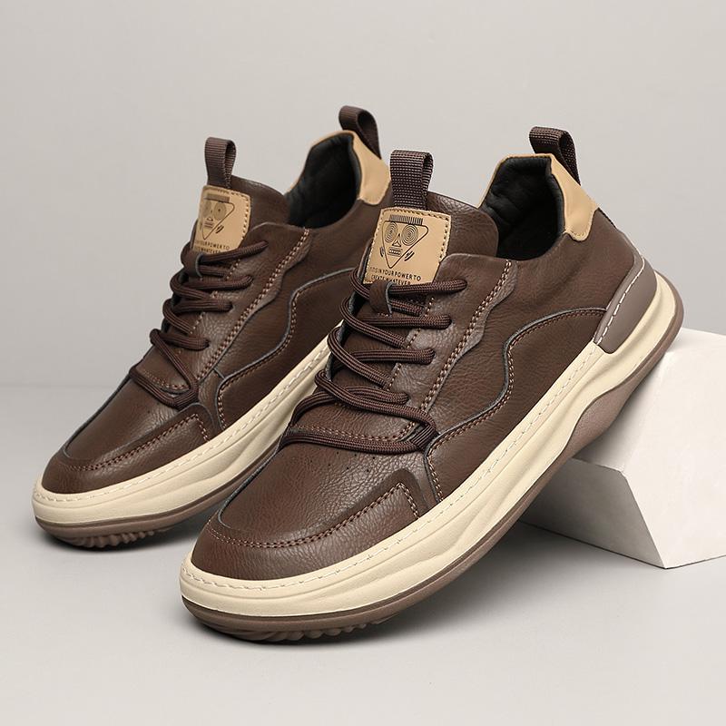 Black Handcrafted Men's Casual Shoes, stylish and comfortable for everyday walking.