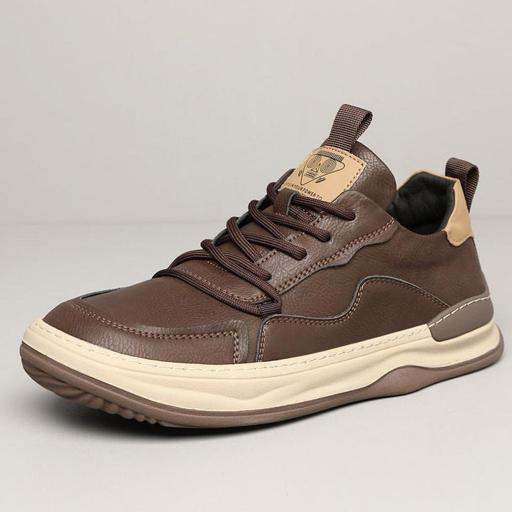 Brown Men's Luxury Comfort Sneakers, premium choice for stylish everyday wear.