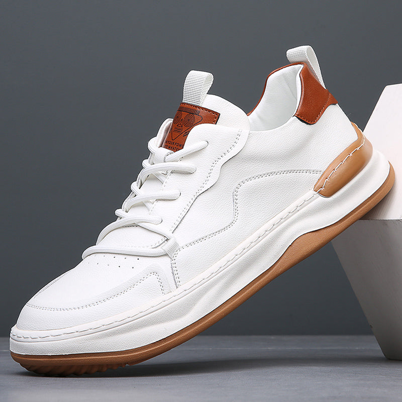 Everyday Green Men's Comfort Sneakers, stylish luxury footwear, perfect for walking.