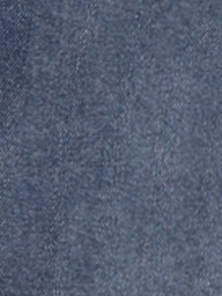 Women's high waist grey blue midi skirt, straight cut and flattering design with a back slit for versatile casual fashion.