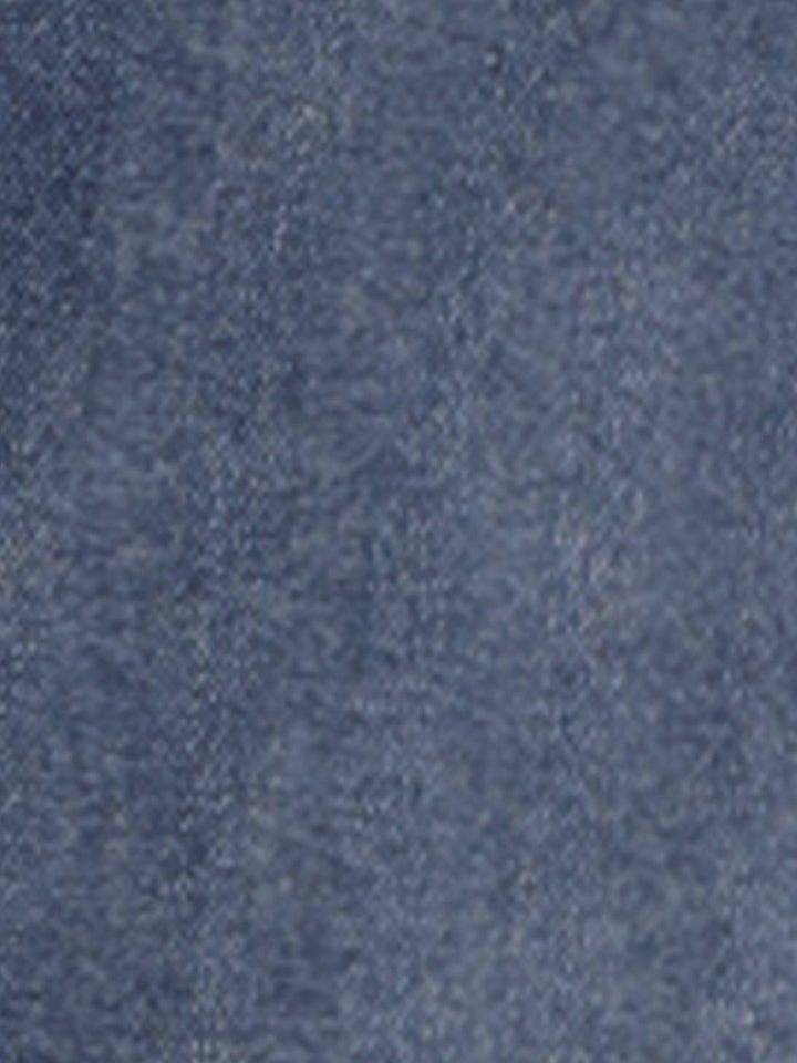 Women's high waist grey blue midi skirt, straight cut and flattering design with a back slit for versatile casual fashion.