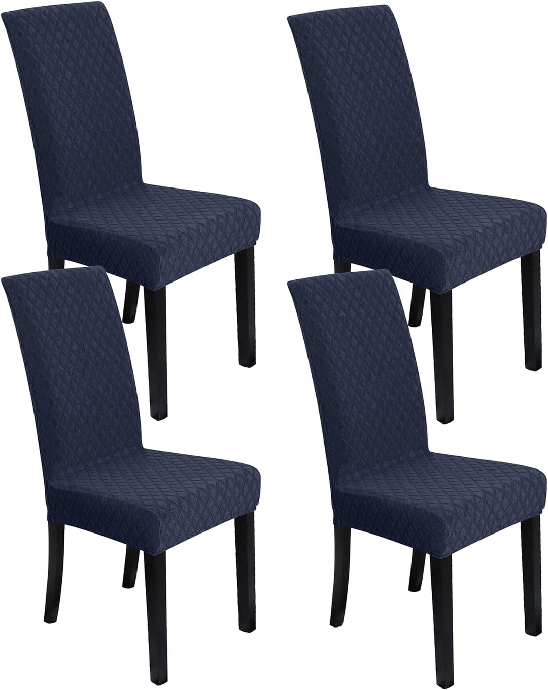 Teal Stretch Dining Seat Cover, elegant aqua shade, comfortable ChairGuard