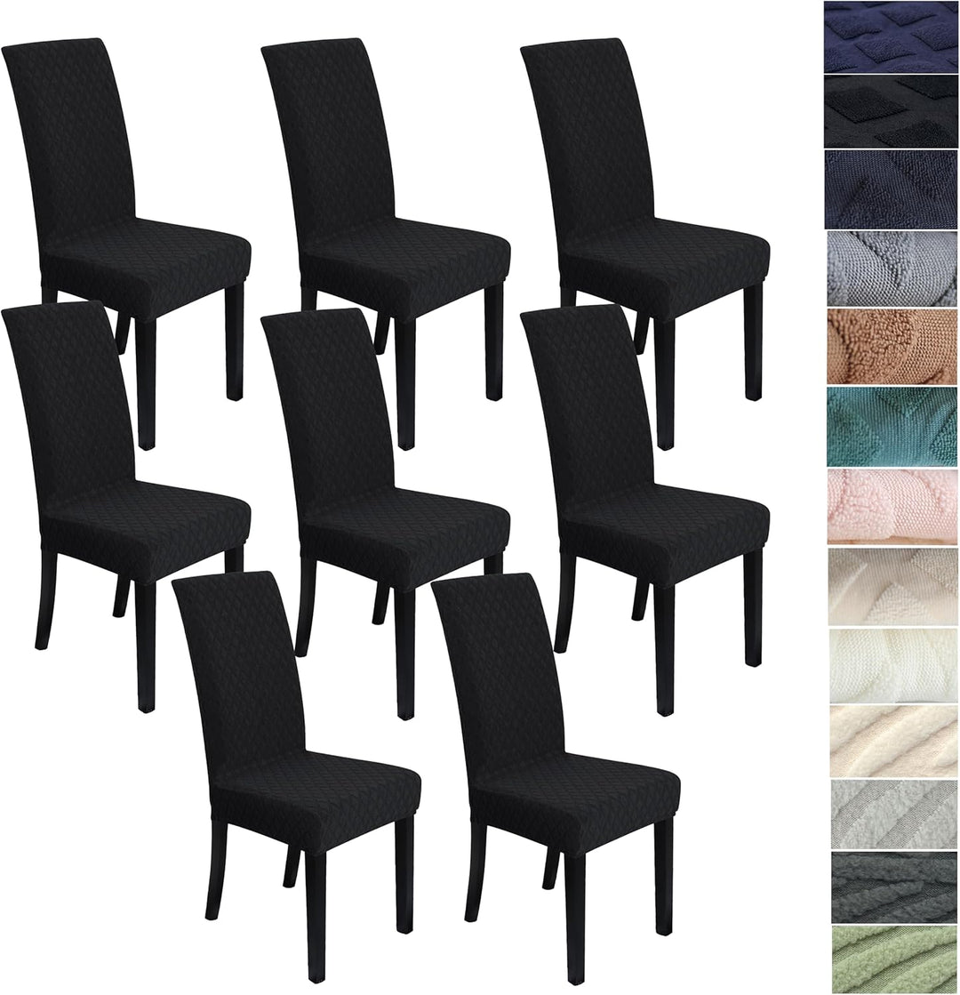 Dusty Rose Stretch Dining Chair Cover, subtle pink, chic, ChairGuard