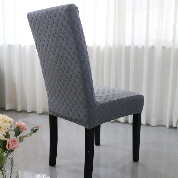 Green Universal Slipcover for dining chairs, vibrant color, ChairGuard
