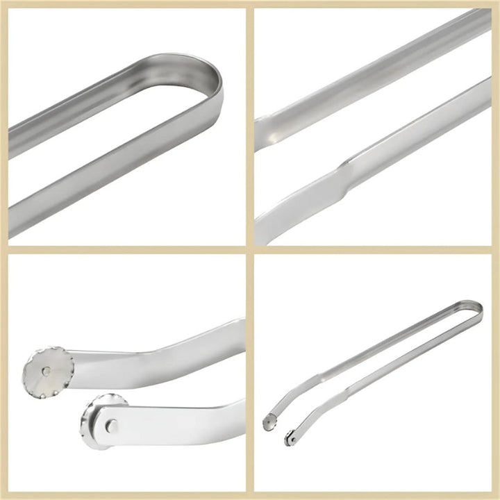Master your grill with GrillGrip Pro BBQ tongs, offering secure grip & effortless food flipping. Heat resistant.