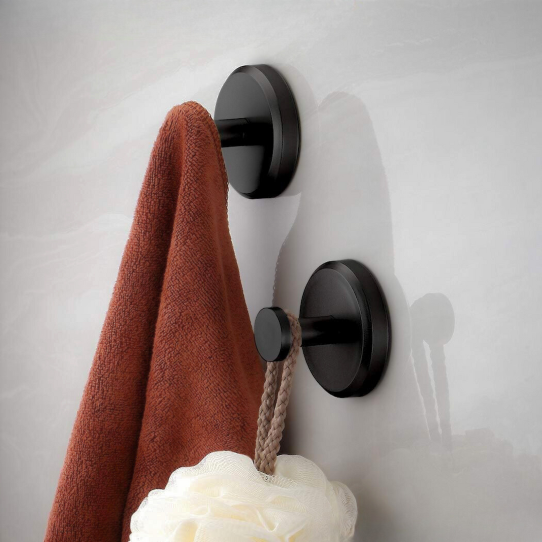 Griplyn heavy-duty self-adhesive hook for towels & utensils, no drill bathroom organizer