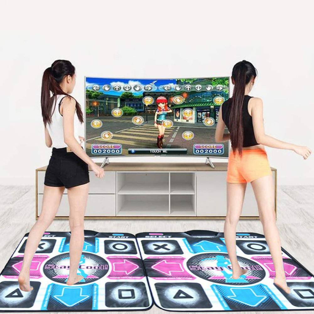 GroovePlay interactive dance mat; versatile exercise mat & electronic game for kids & adults. Active family fun at home.
