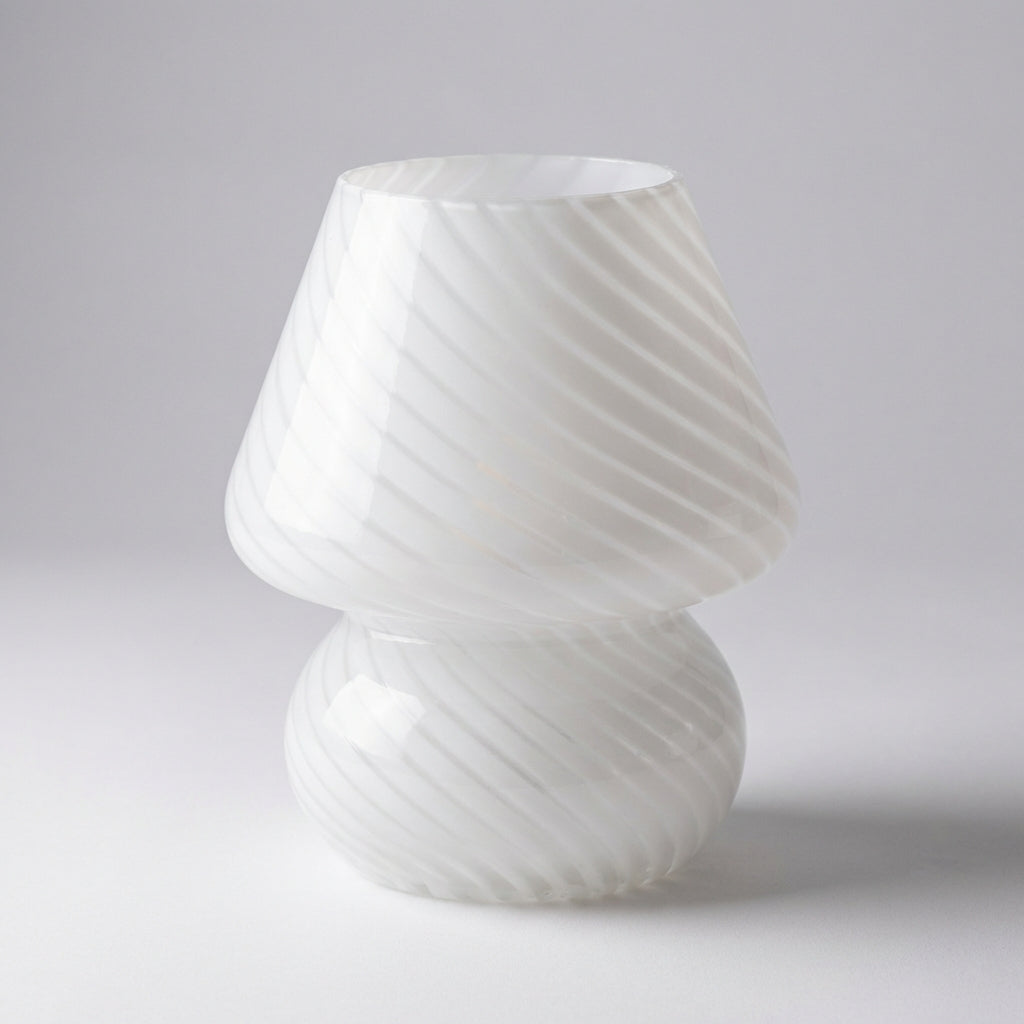 Unisex artisan designer Vellumo accent lamp, perfect for bedroom or living room lighting