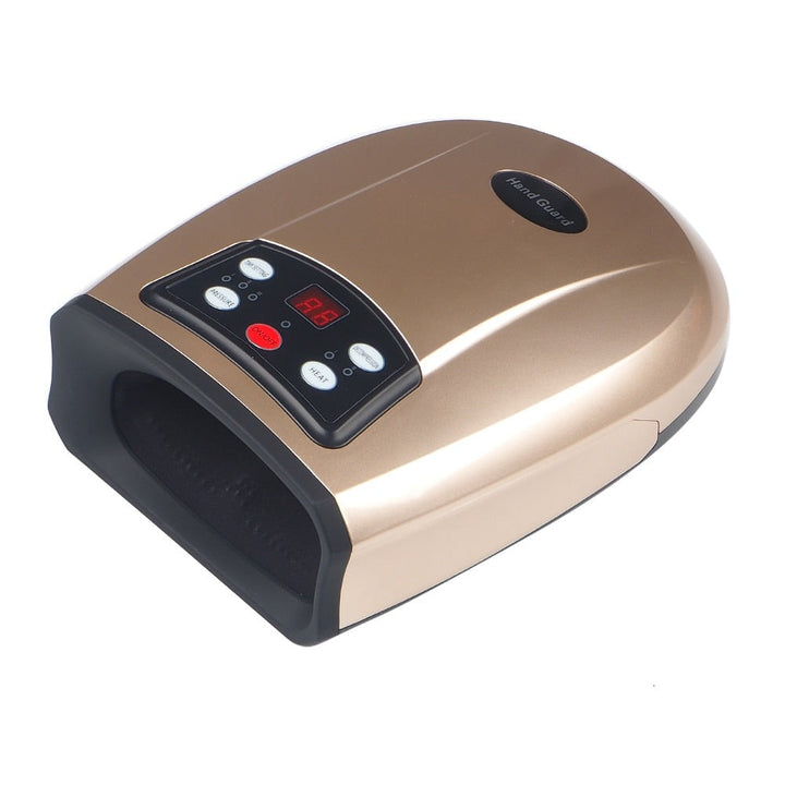 HandEase therapeutic hand massager with heat & air compression for arthritis, carpal tunnel & pain relief.