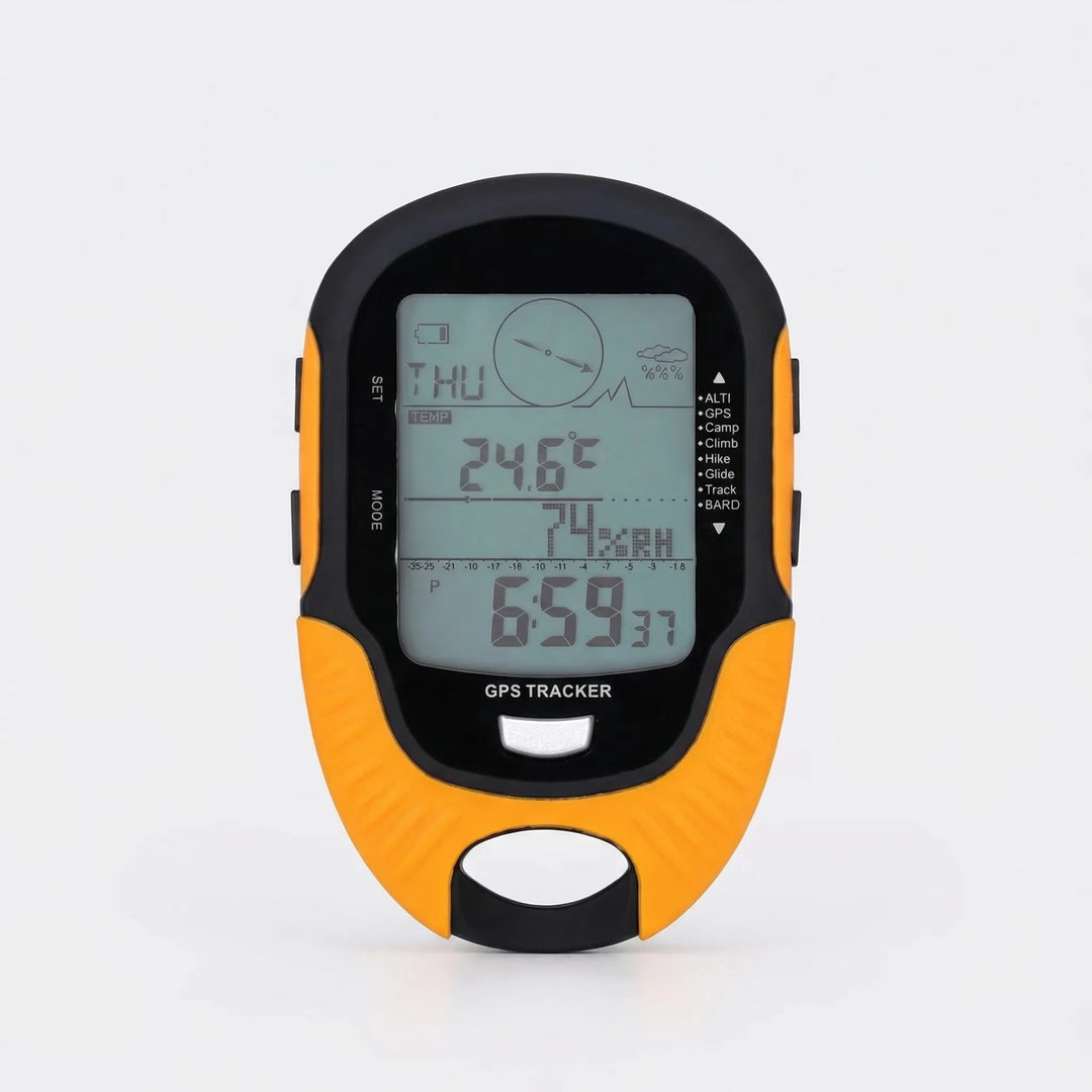 Unisex handheld GPS for trail running & survival. Outdoor tech with altimeter, barometer, precise navigation.