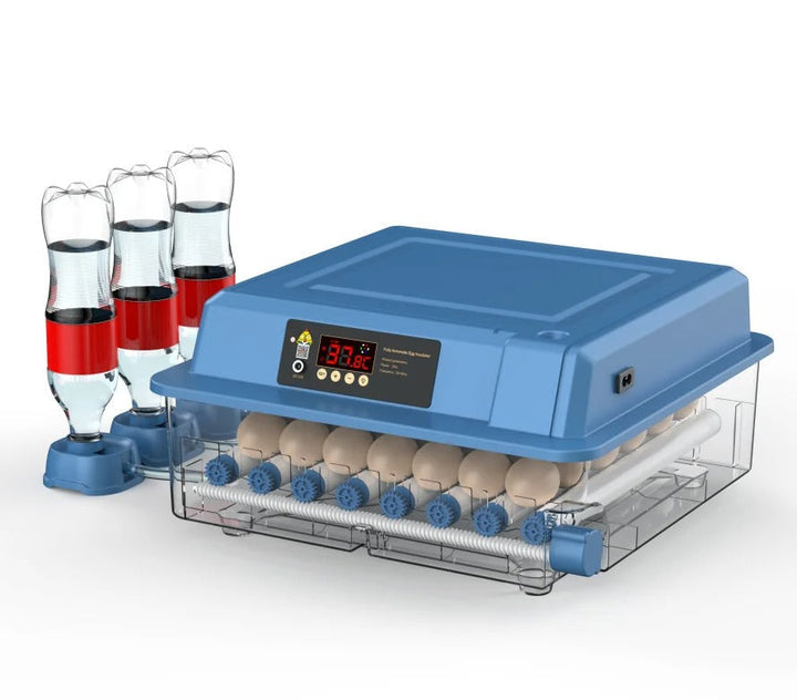 HatchEase automatic digital egg incubator for hatching chicks, 56-egg capacity with smart temperature & humidity control