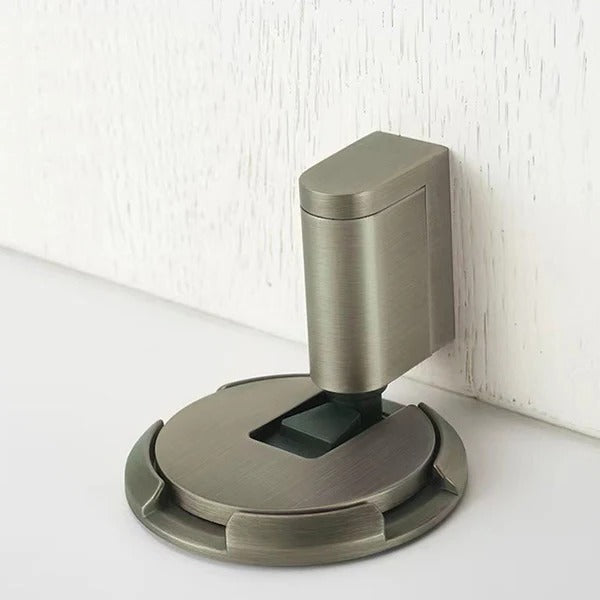 Robust adjustable door holder, designed for heavy doors in high-traffic home and office environments.