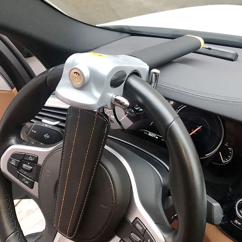 Heavy Duty Anti-Theft Car Steering Wheel Lock for enhanced vehicle protection & auto security.
