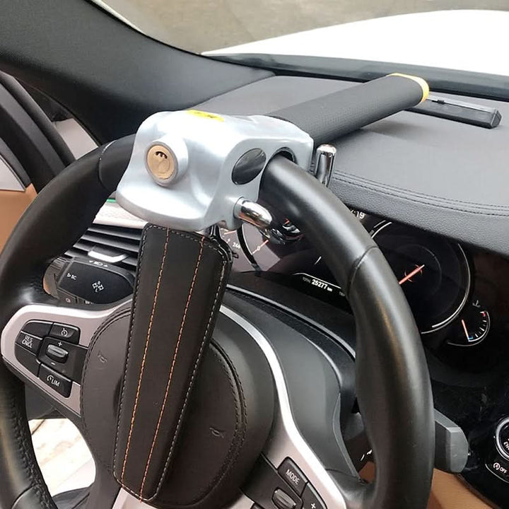 Ultimate car safety with a Heavy Duty Anti-Theft Steering Wheel Lock, a reliable theft deterrent accessory.