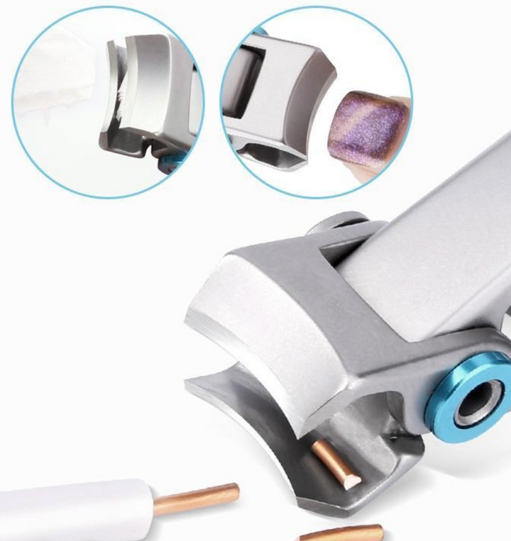 Professional cast steel nail clippers, specifically designed for thick, ingrown toenails & foot care.