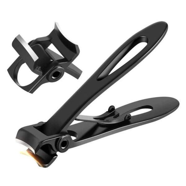 Durable heavy-duty toenail clippers for personal grooming, made of cast steel, for thick & ingrown nails.