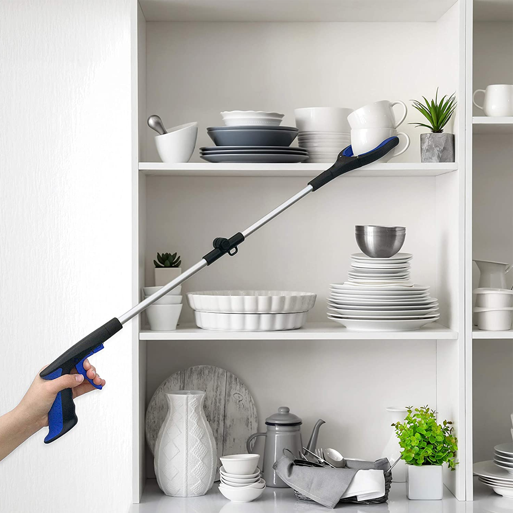 Lightweight & foldable grabber stick, a portable reach extender for daily living. Easy to store & carry.