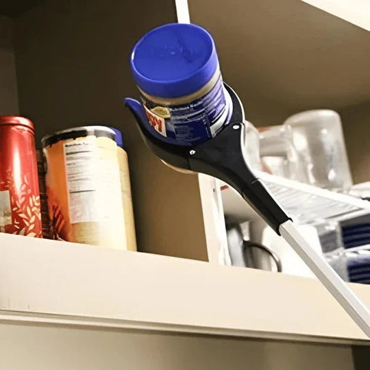 Rotatable grabber stick, a heavy-duty reacher tool & mobility aid. Great for seniors or limited mobility to pick up items.