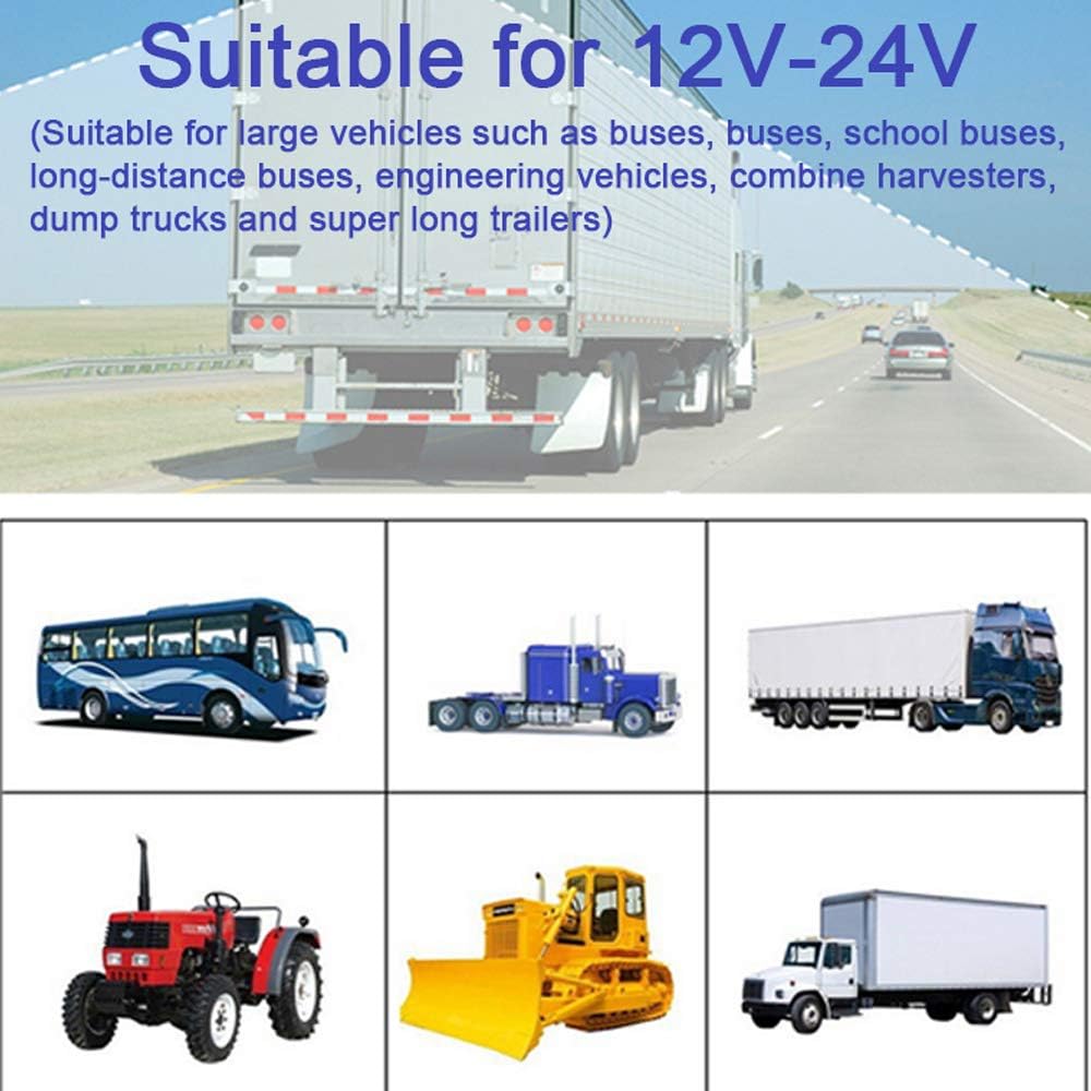 Truck backup camera, IP68 waterproof, offering clear night vision with 18 IR LEDs for enhanced safety.