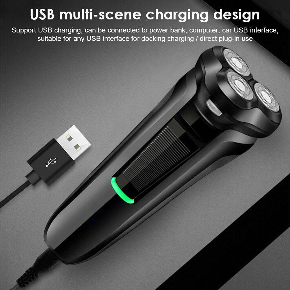 Wireless 1080P HD shaver camera with WiFi, motion detection & remote home surveillance.
