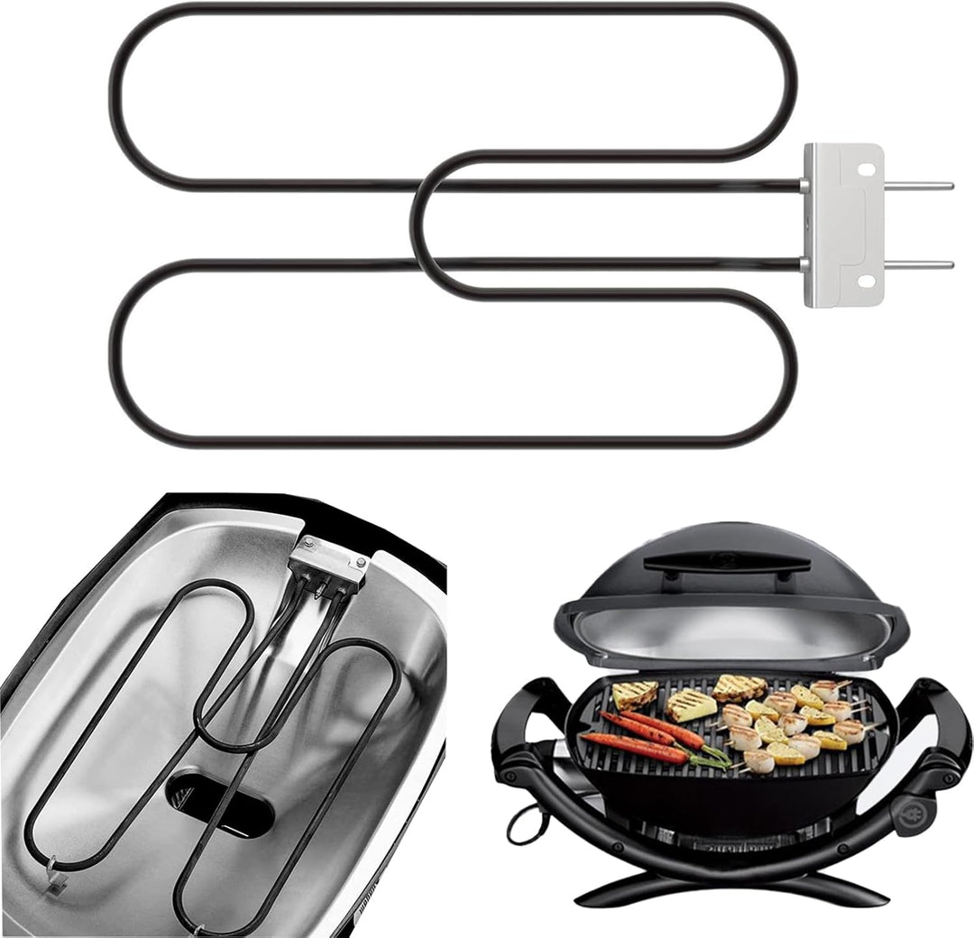 High-power 2200W stainless steel grill heating coil for outdoor electric BBQ, Zeythra replacement part