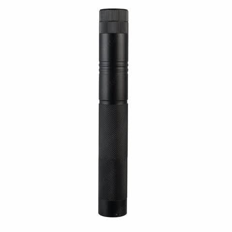 Long-range green high-power laser pointer, adjustable focus, designed for outdoor adventures.