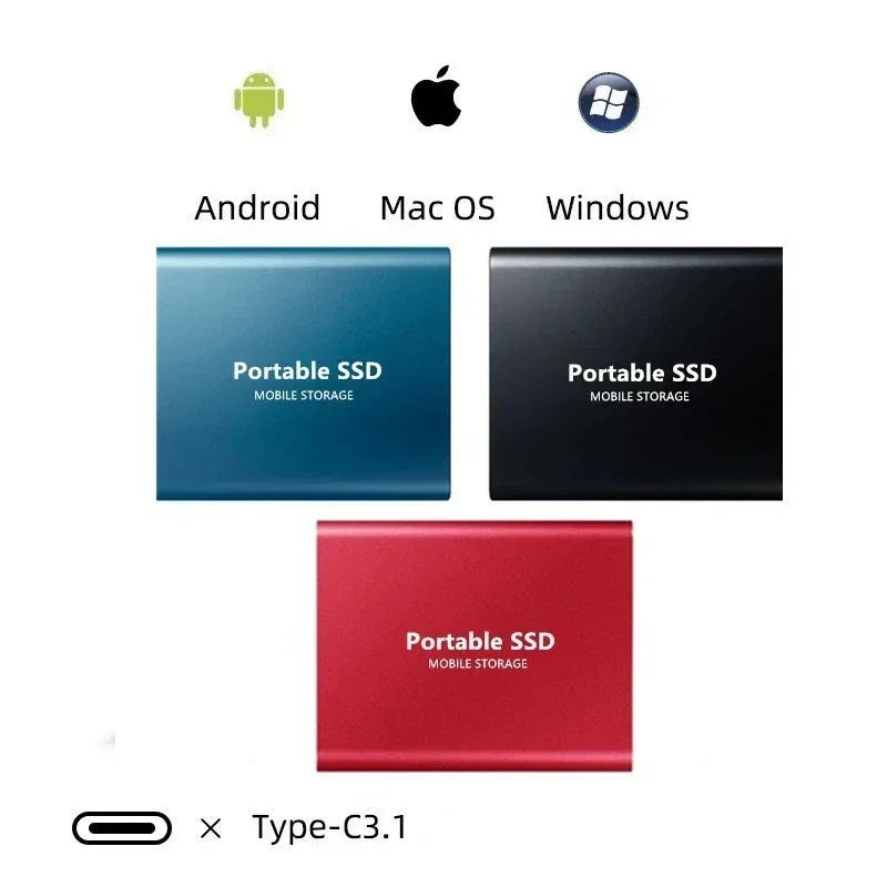 Professional-grade high-speed external SSD for secure data backup and fast file transfer on the go.