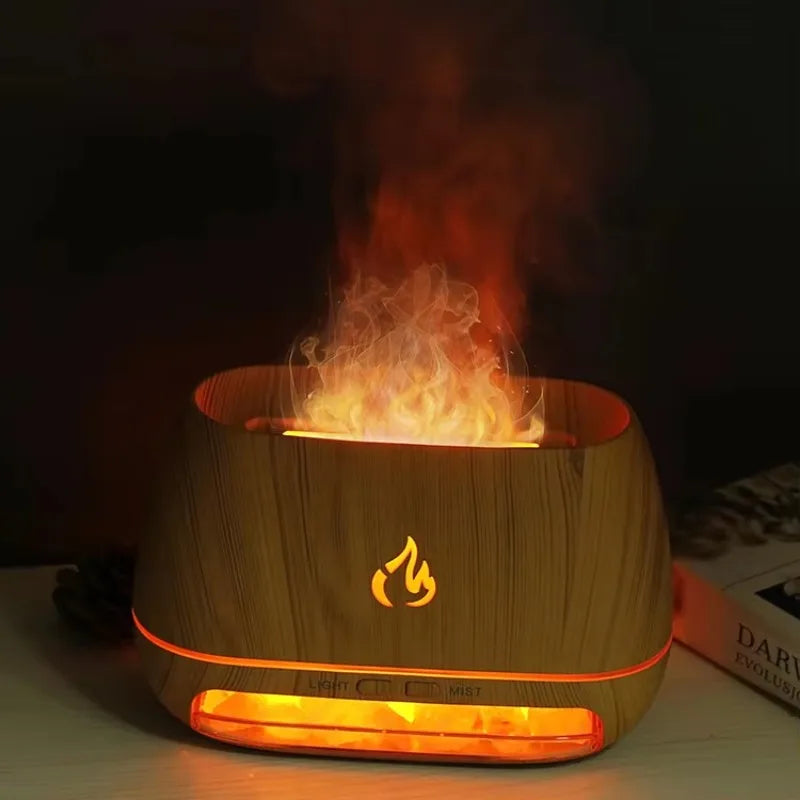 SaltSerenity Himalayan Salt Diffuser. Releases negative ions, purifies air, and adds warm ambient light. USB-C.