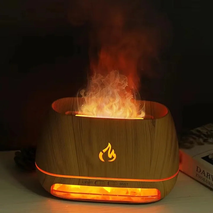 SaltSerenity Himalayan Salt Diffuser. Releases negative ions, purifies air, and adds warm ambient light. USB-C.
