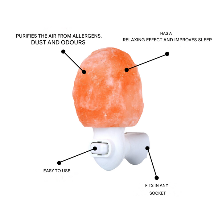 ZenGlow Himalayan salt lamp, perfect wellness home decor for relaxation, improved air, and a peaceful ambiance.