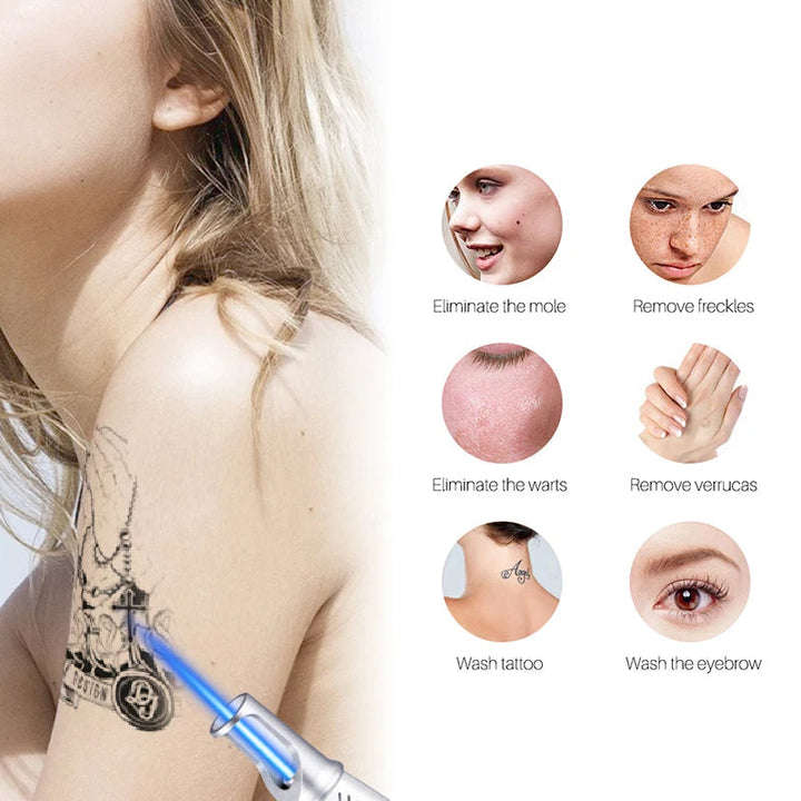 Achieve clear skin with this home laser pen for pigment reduction & spot removal.