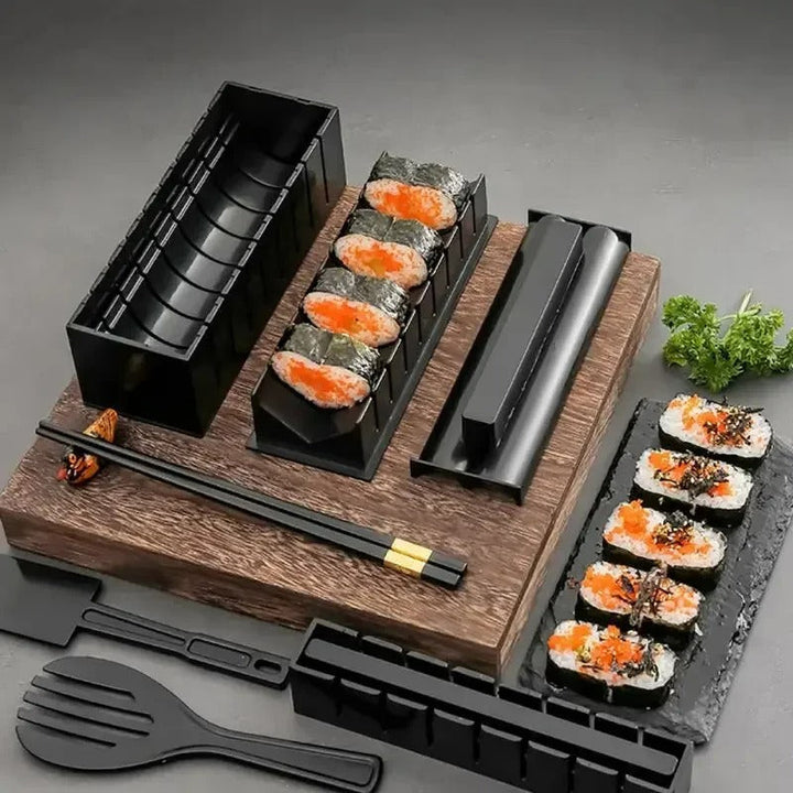 Home Sushi Making Kit by RollEase for crafting perfect sushi rolls; DIY kitchen tool for easy rice & nori prep.