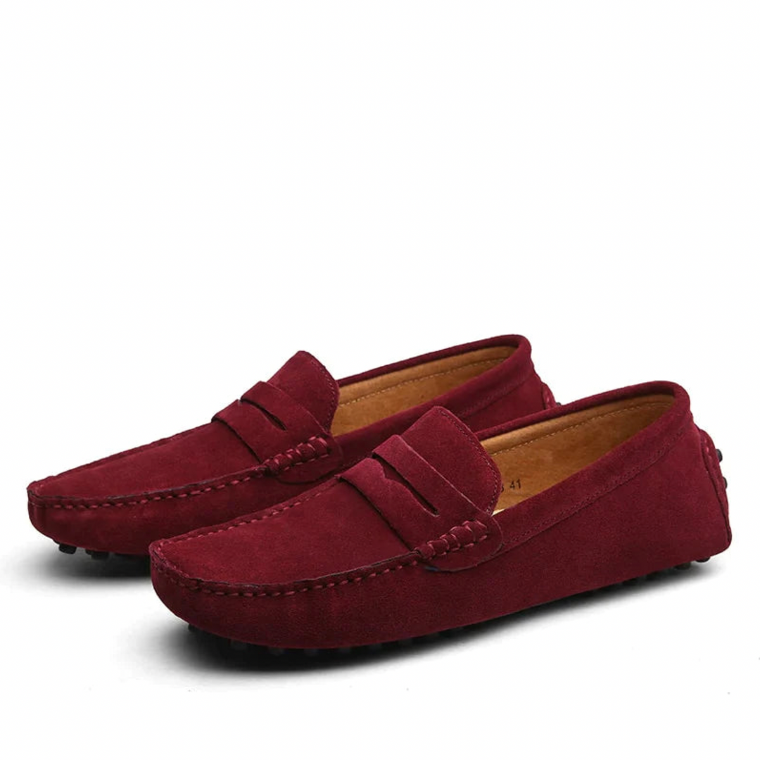 Hugo men's versatile slip-on loafers, perfect for smart casual and business attire.