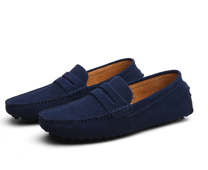 Hugo men's classic slip-on loafers, the perfect blend of tradition and modernity.
