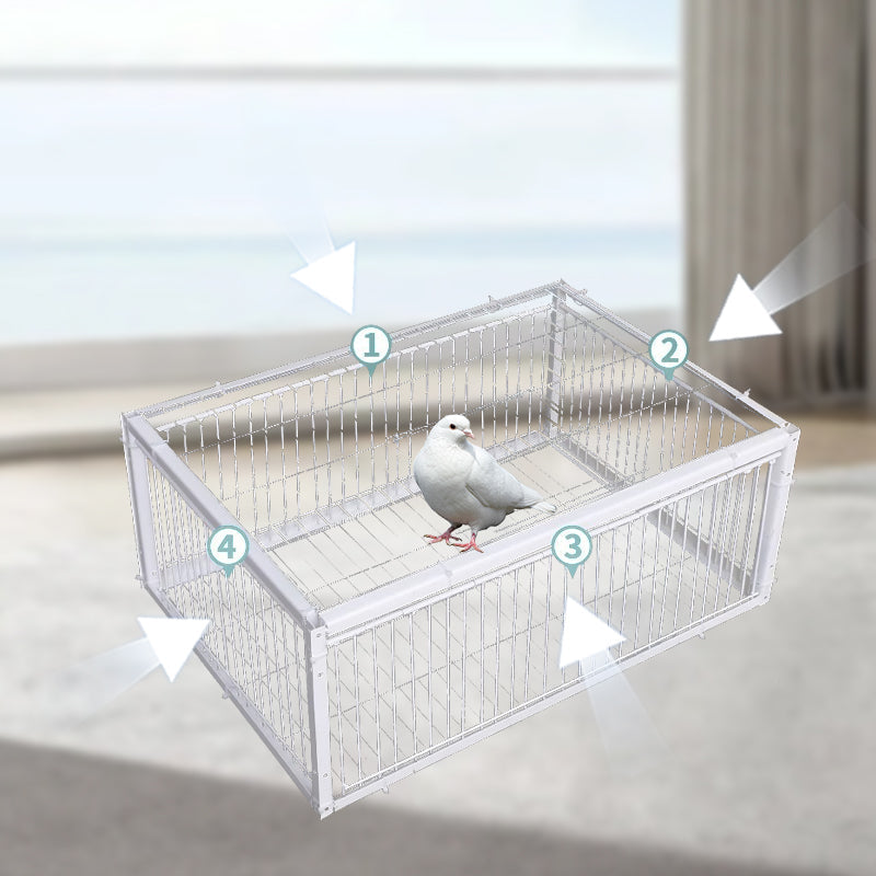 Humane bird catcher, ideal for pest control in sheds, farms, & outdoor areas.
