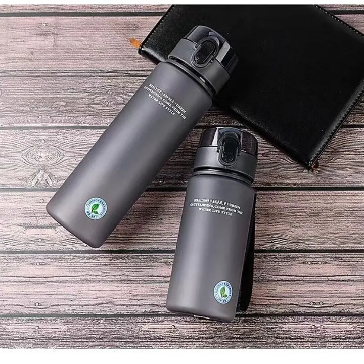 Travel-friendly leak-proof water bottle for staying hydrated on-the-go. Reusable and eco-friendly for active lifestyles.