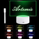 White Horizontal - With 7 Colors
