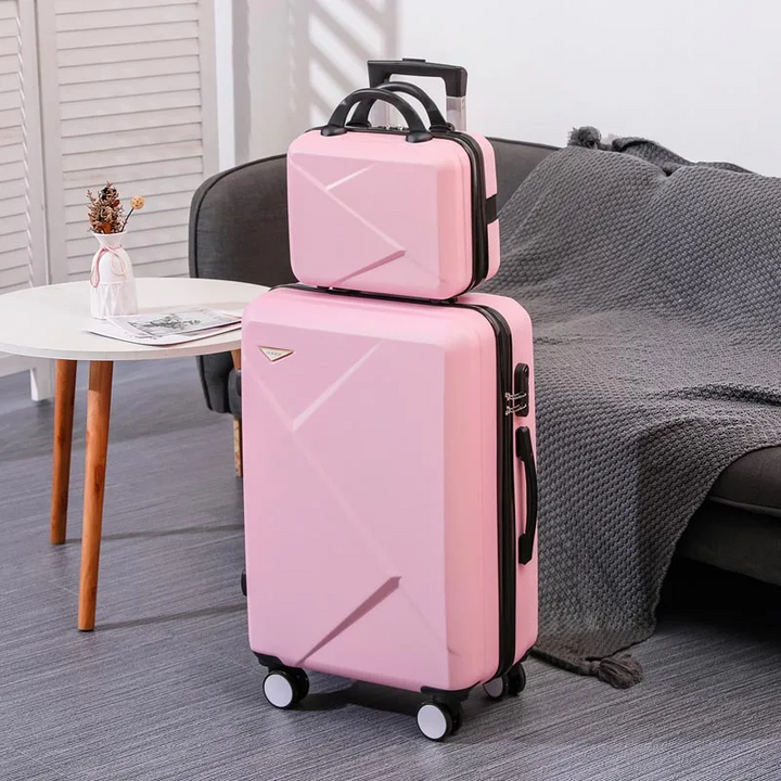 Unisex 2-Piece Hardshell Luggage Set with TSA Lock
