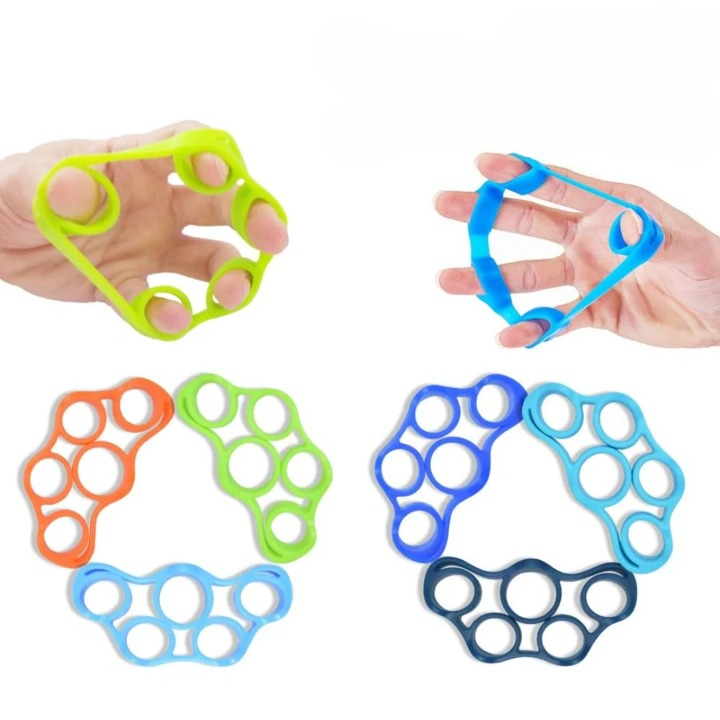 Unisex Hand Grip Strengthener Set - 6 Pieces