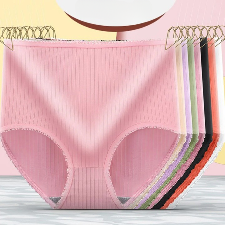 Women's High-Waisted Leakproof Underwear - 8-Pack