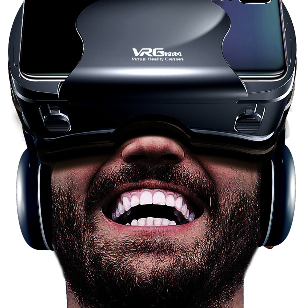 Wearable virtual reality headset for iOS & Android phones. Enjoy immersive mobile gaming with built-in HD audio.