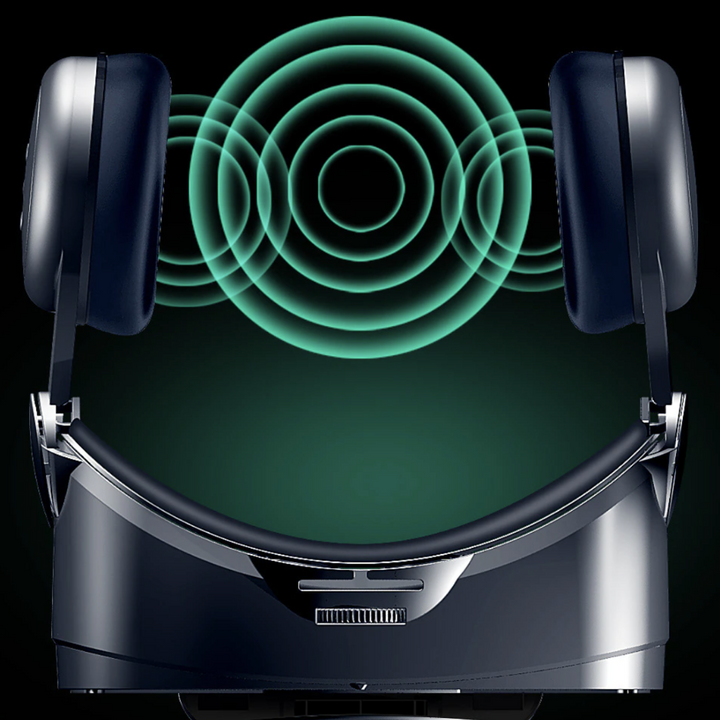 High-quality VR headset with HD headphones, transforming your iOS or Android smartphone into an immersive virtual world.