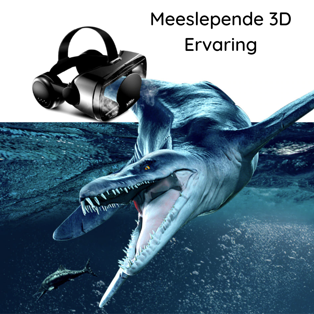 Innovative smartphone VR headset for iOS/Android. Delivers immersive virtual reality with integrated HD headphones.
