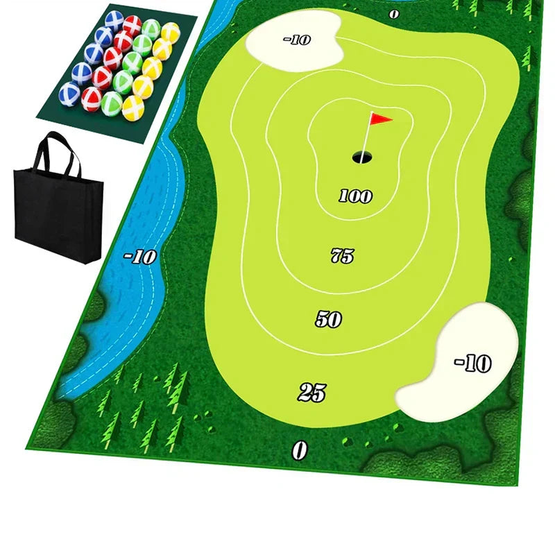 HomeGolf Pro indoor golf set for all ages. Perfect home golf training & practice, enhancing your swing at home.