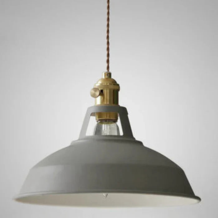 Industrial retro pendant lamp, IronGlow design, perfect for vintage home decor.