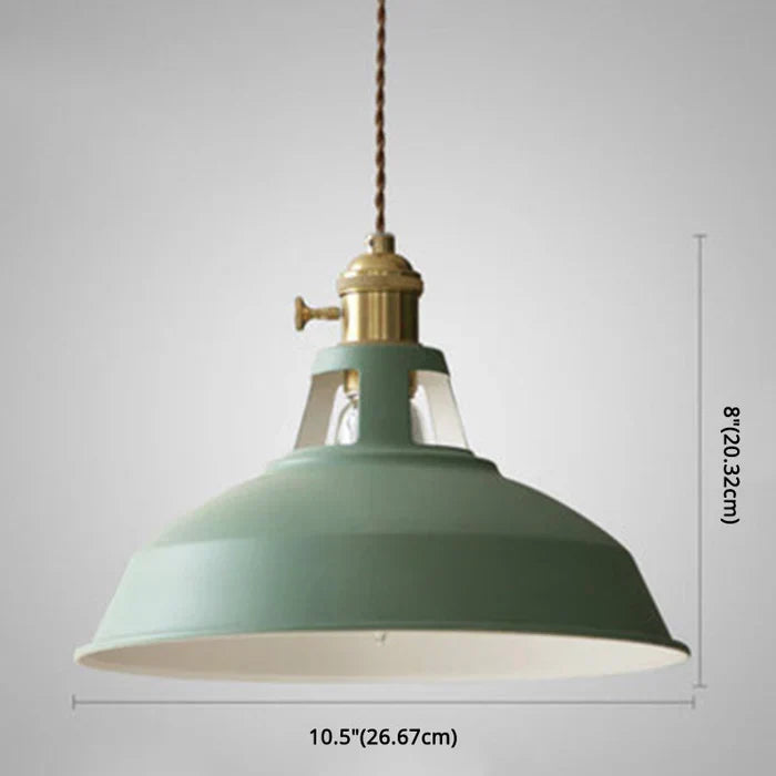 Black metal industrial retro pendant lamp, IronGlow, perfect ceiling light for vintage decor.