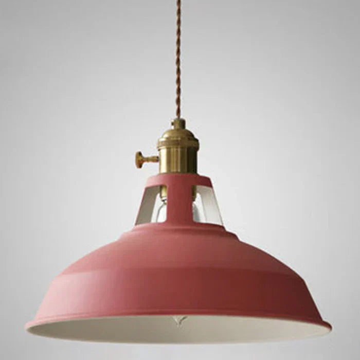 Retro ceiling pendant light, IronGlow, industrial design for stylish dining room decor.