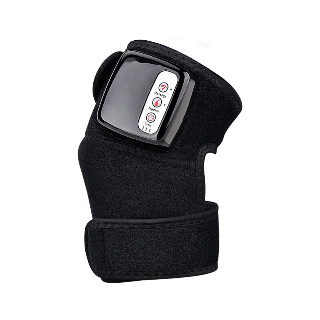 Infrared knee massager for multi-joint pain relief. FlexiHeat Pro for heat therapy & muscle recovery.