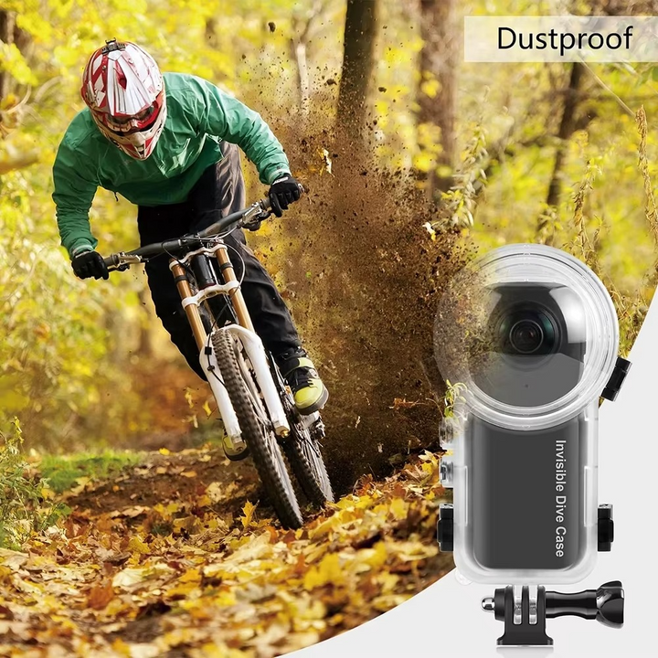Robust Insta360 X3 dive case for extreme underwater adventures, offering 164ft camera protection.