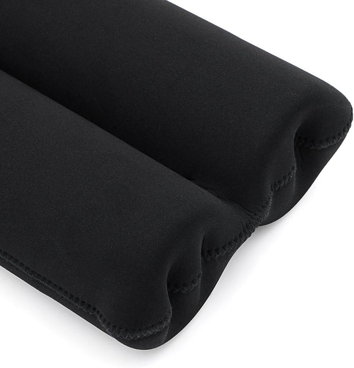 Travel-friendly insulated wine carrier, holds two bottles for outings.